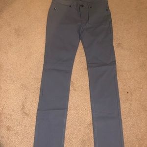 Blue skinny pants
